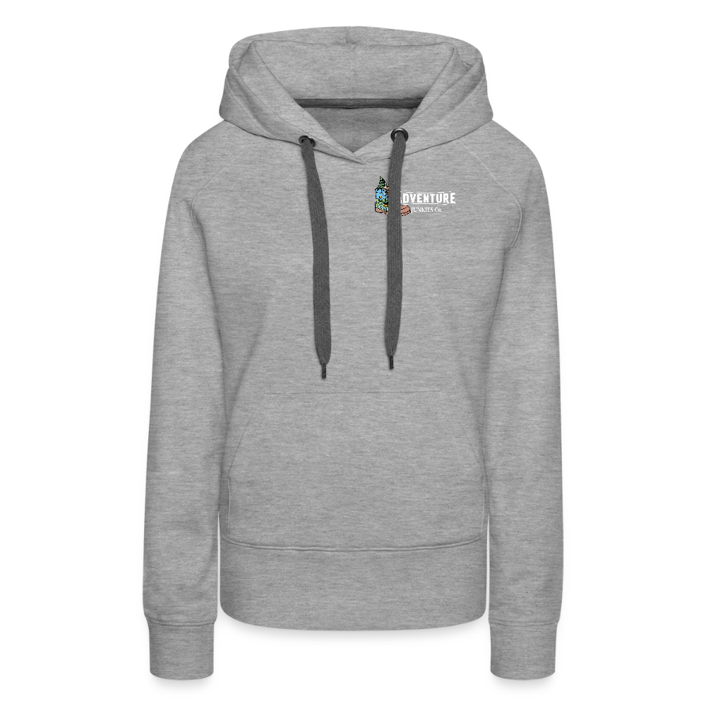 Women’s Premium  Hiking / Walking Hoodie - heather grey