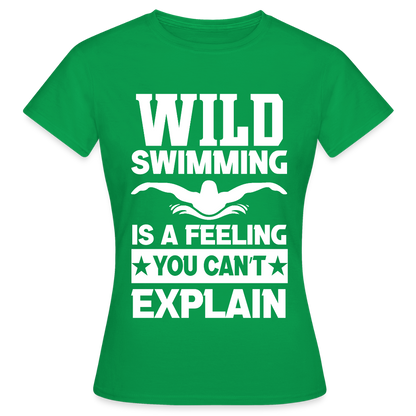 Women's Water Adventure  T-Shirt - kelly green