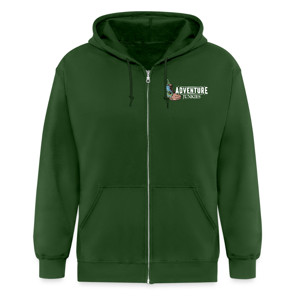Adult Unisex Heavyweight Hooded Jacket - forrest