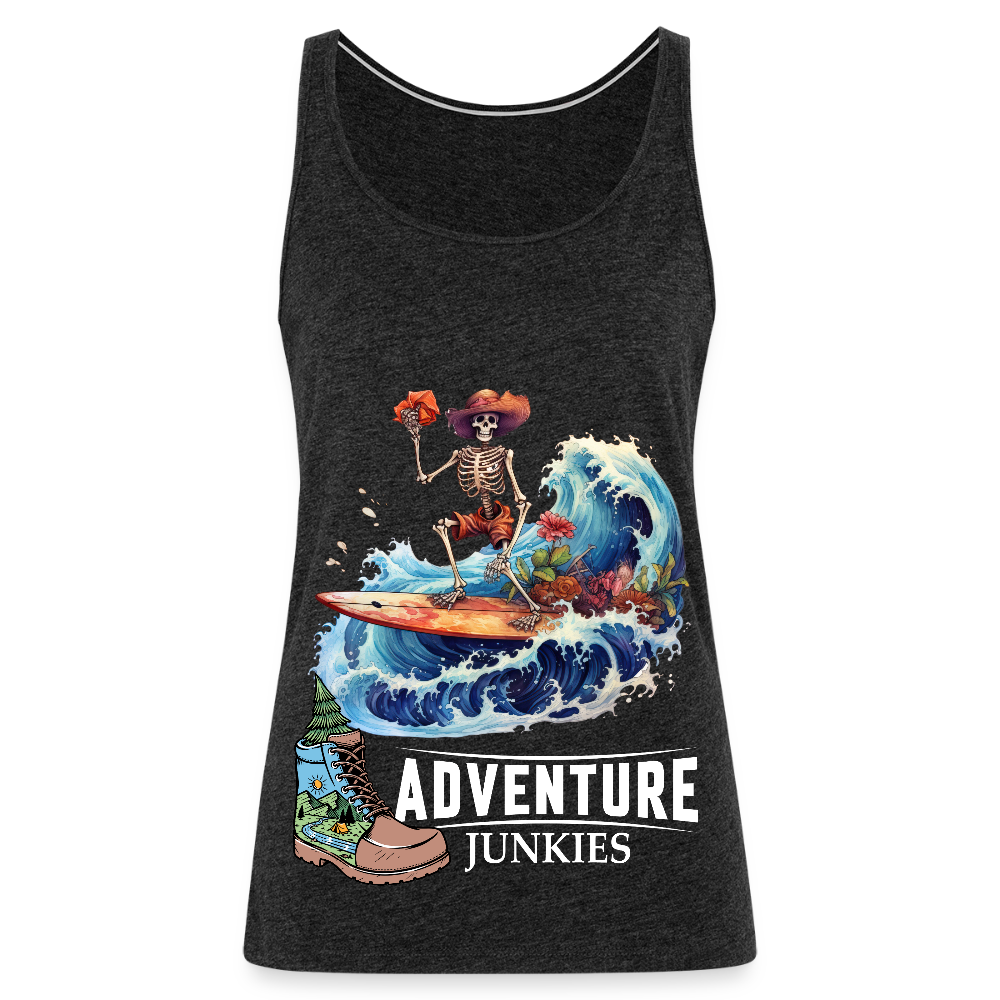 Women’s Premium Tank Top - charcoal grey