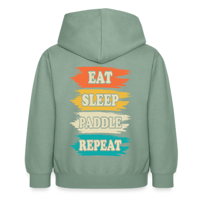 Children's  Unisex Hoodie - steel green