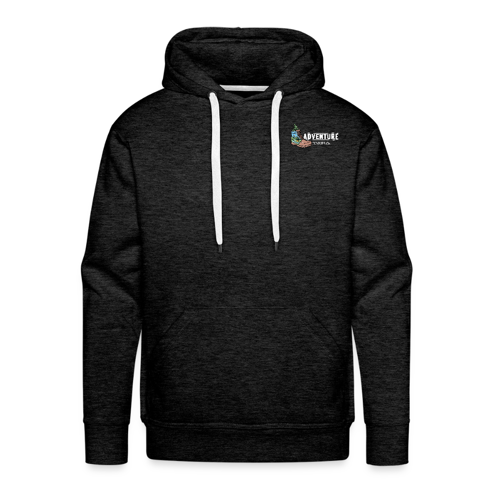Men’s Premium Water Fun  Hoodie - charcoal grey
