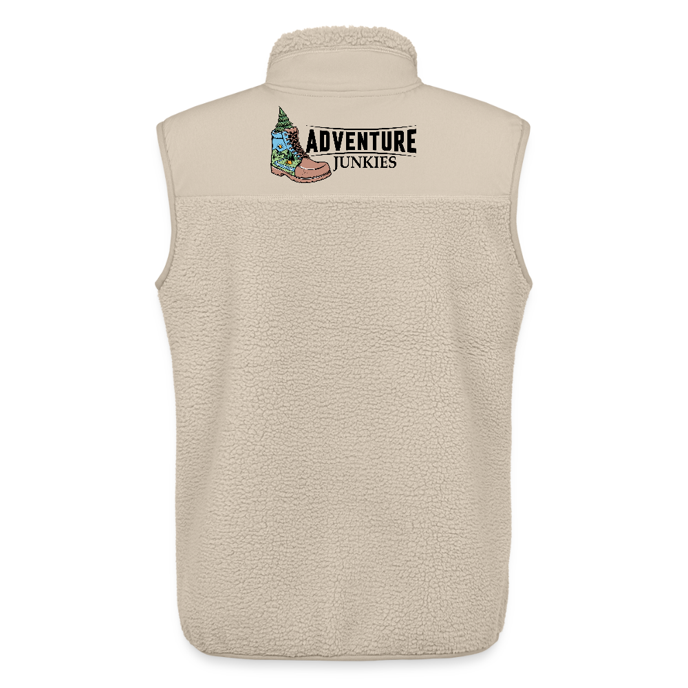 Unisex Sherpa Vest - beige