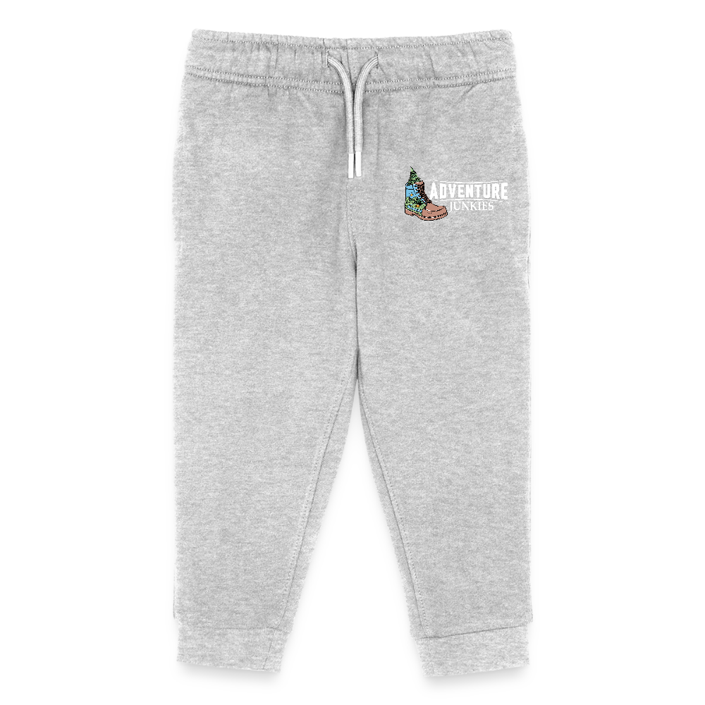 Mini Mover CHILDREN'S Organic Jogging Trousers - heather grey