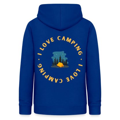 Women's Camping Hoodie - bright royal