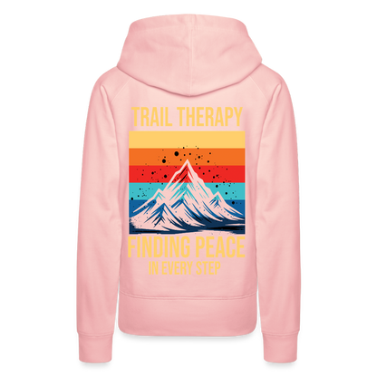 Women’s Premium Hiking/Walking Hoodie - crystal pink