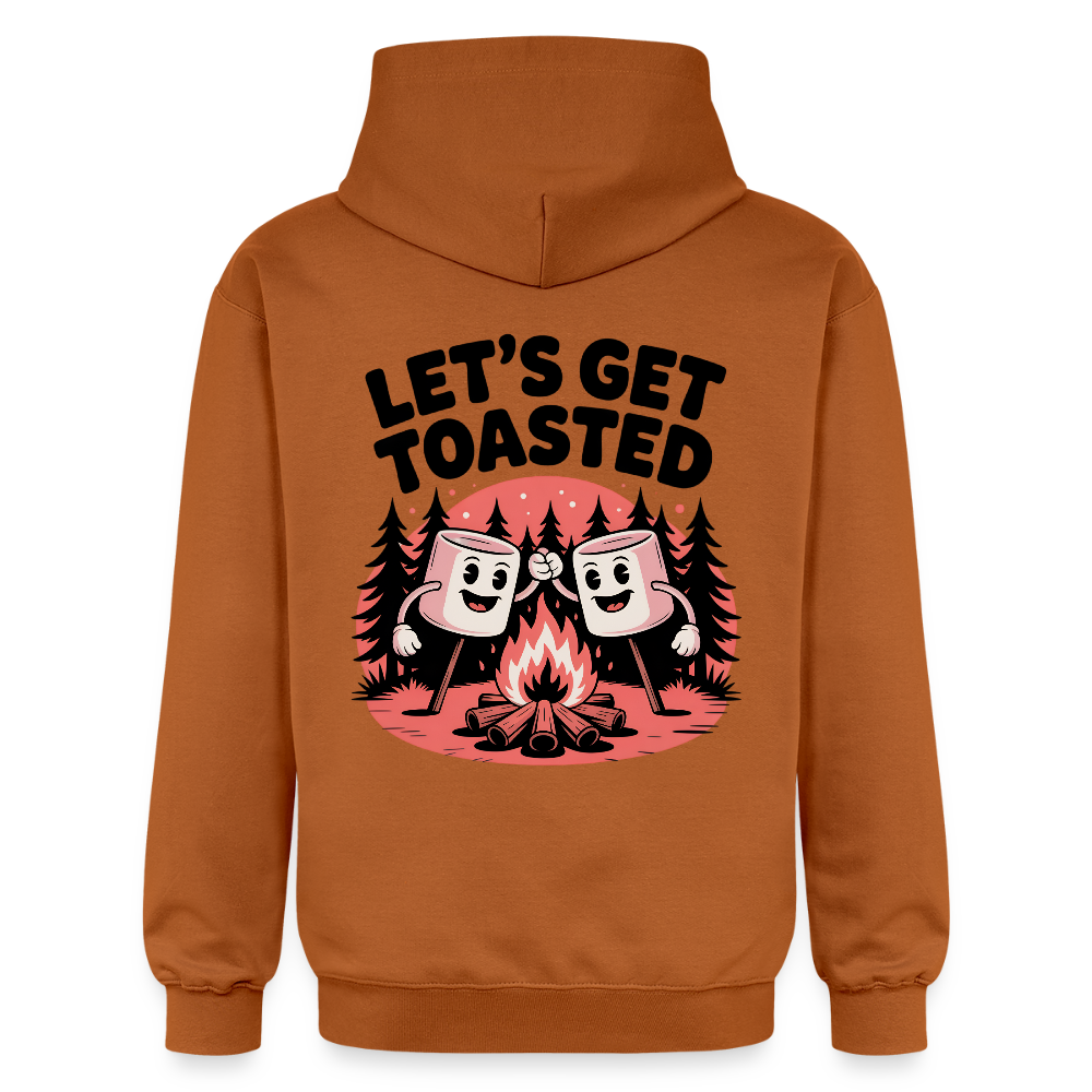 Unisex Midweight Hoodie - Athletic Orange