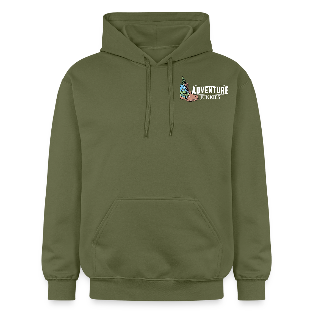 Adult Unisex Midweight Hoodie - military green