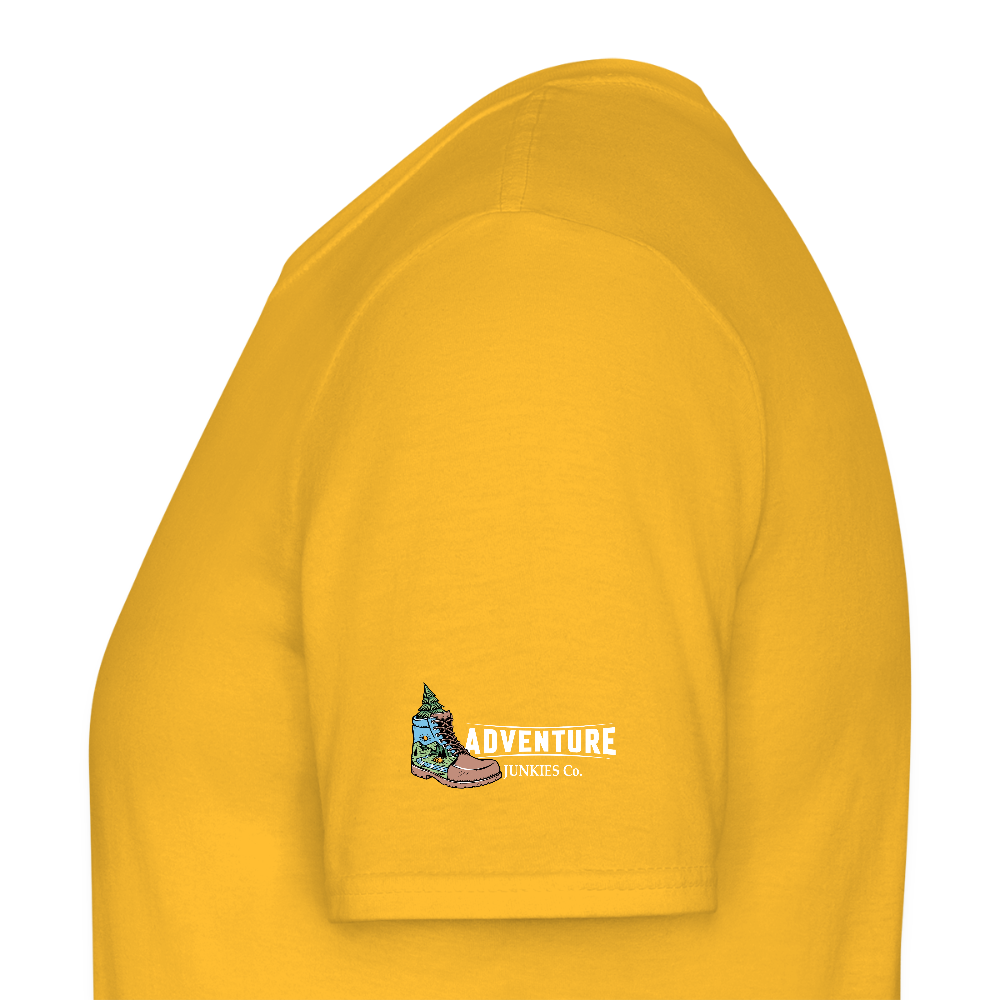 Men's  Camping T-Shirt - yellow
