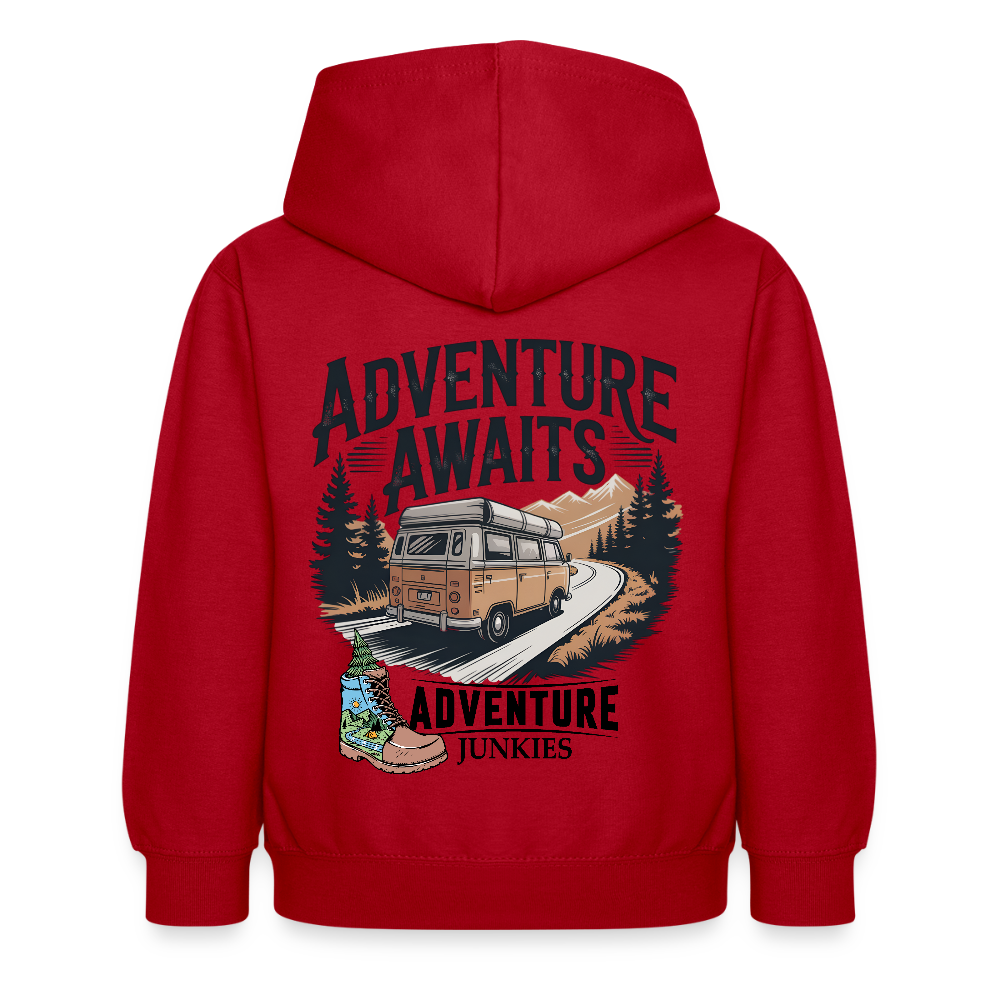 Children's Hoodie - red