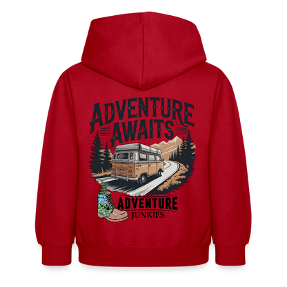 Children's Hoodie - red