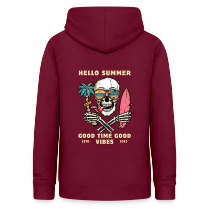 Women's Camping Hoodie - bordeaux