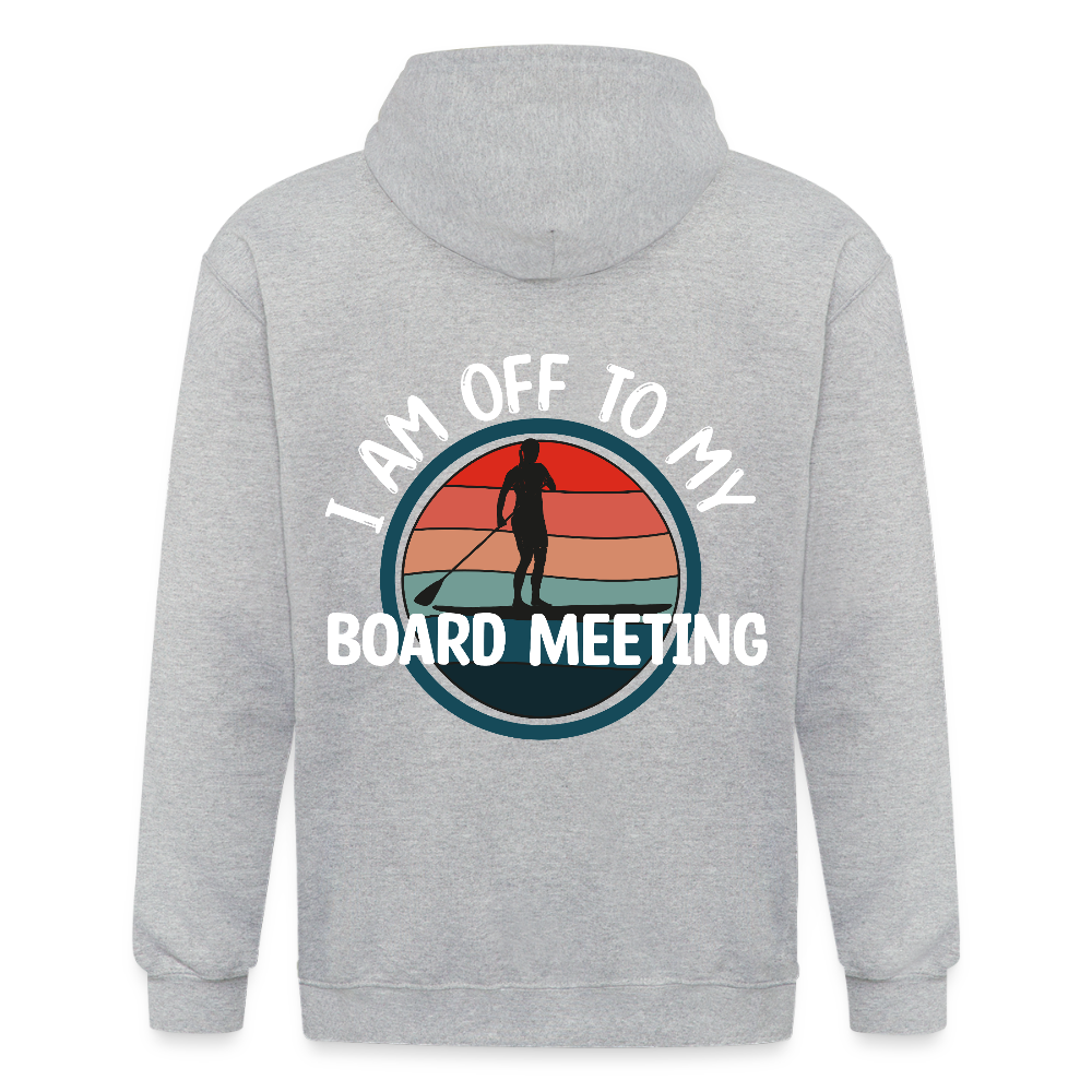 Adult Unisex Heavyweight Hooded Jacket - heather grey