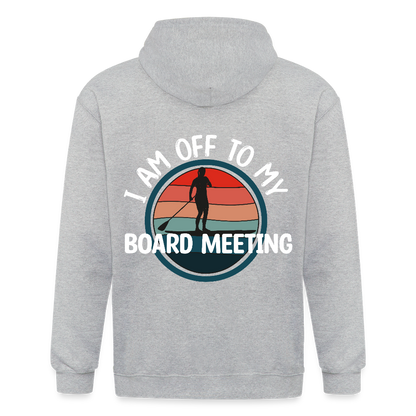 Adult Unisex Heavyweight Hooded Jacket - heather grey
