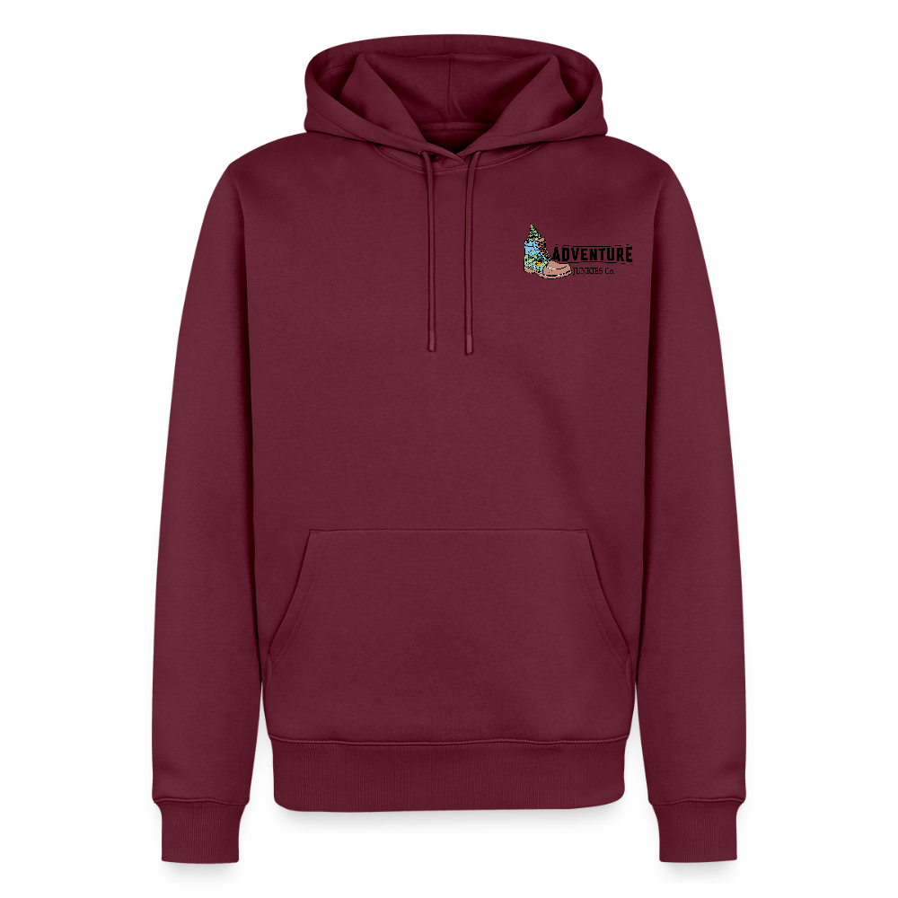 Men’s Premium Hiking / Walking Hoodie - burgundy