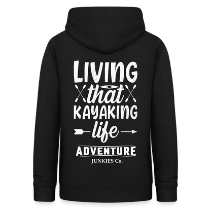 Women's Hoodie Water Adventures - black