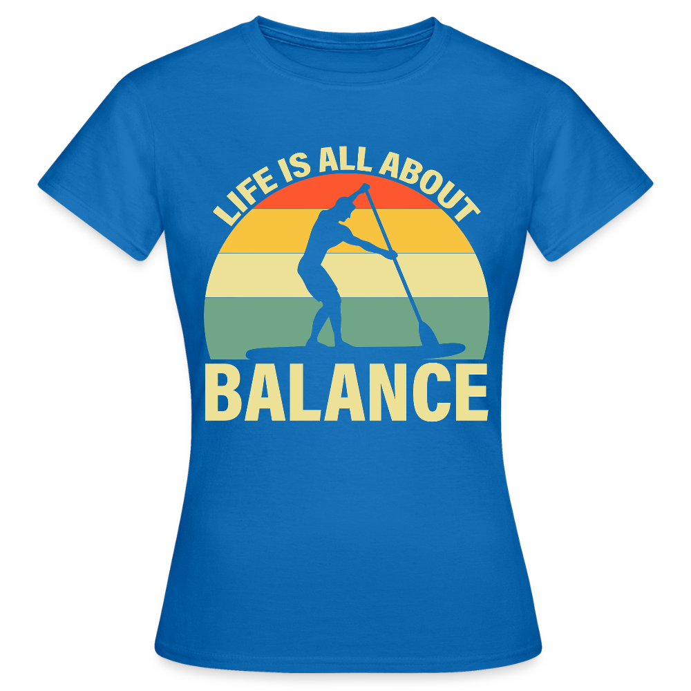 Women's Water Adventure T-Shirt - royal blue