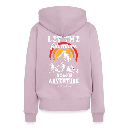 Women’s Premium Hiking / Walking Hoodie - dusky pink