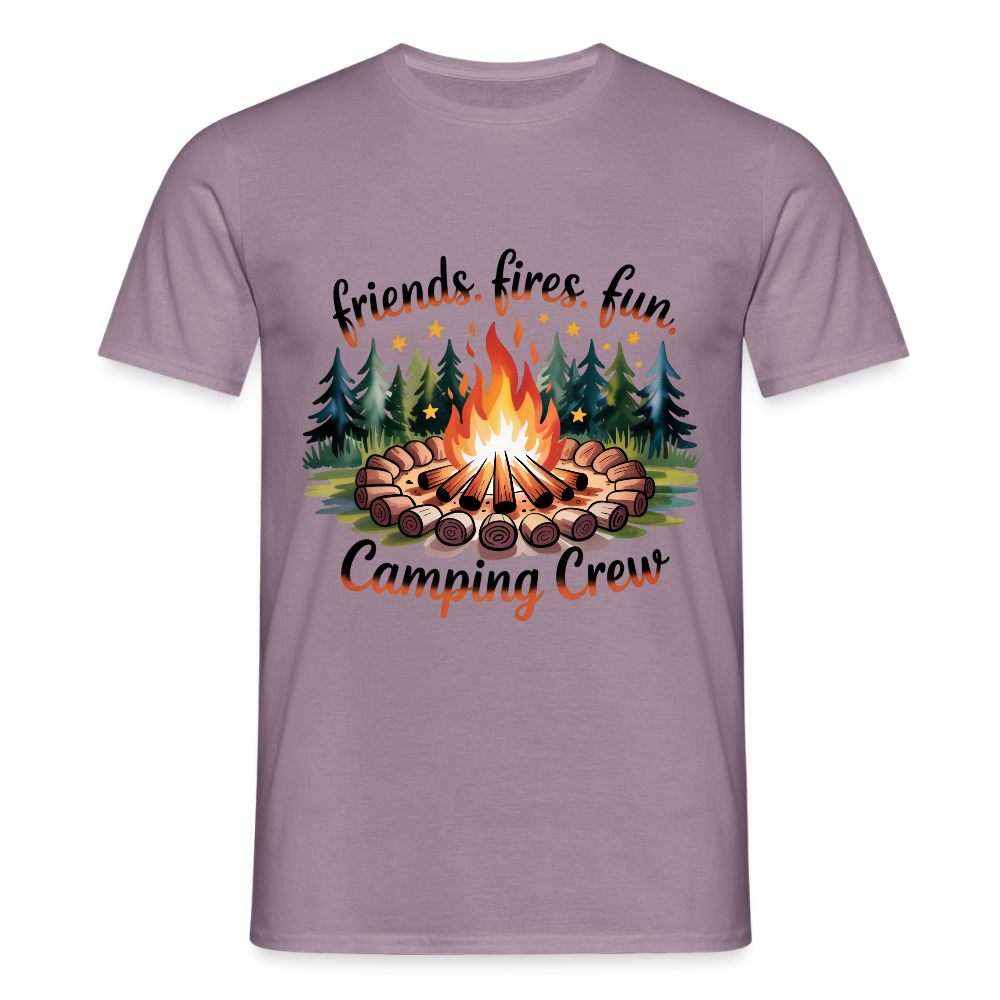 Men's T-Shirt - purple-grey 