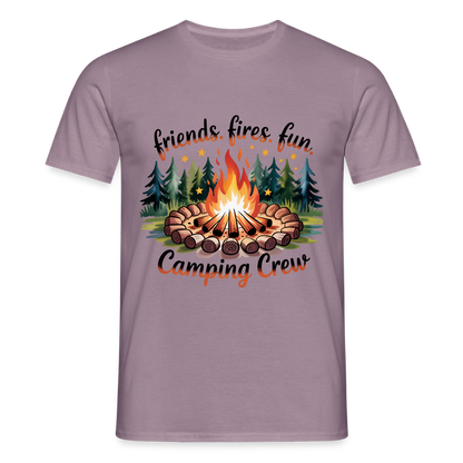 Men's T-Shirt - purple-grey 
