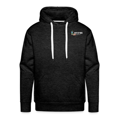 Men’s Premium Pet Girl  Hoodie - charcoal grey