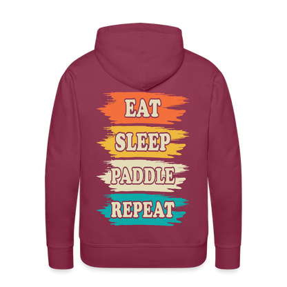 Men’s Premium  Water Fun Hoodie - bordeaux