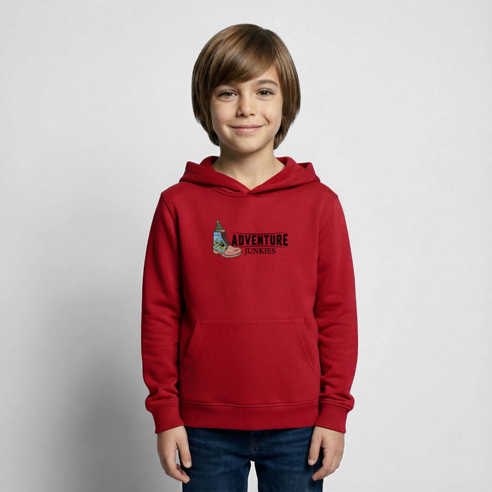 Children's  Unisex Hoodie - red