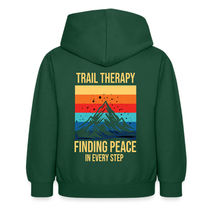 Children's  Unisex Hoodie - bottle green