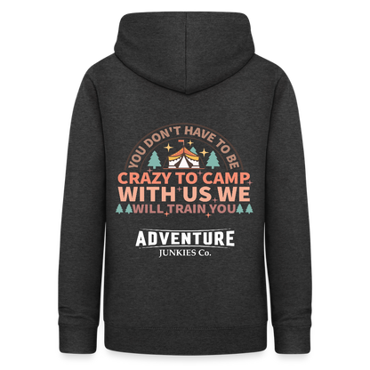 Women's Camping Hoodie - charcoal grey