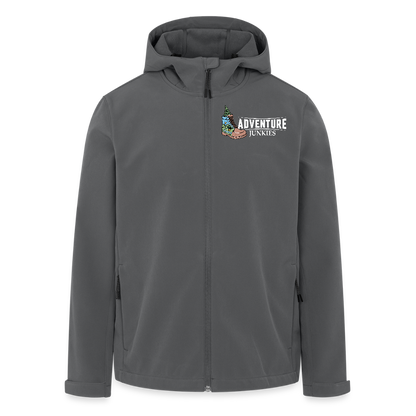 Unisex Recycled Softshell Jacket DISCOVERER - anthracite