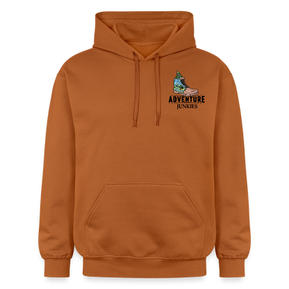 Unisex Midweight Hoodie - Athletic Orange