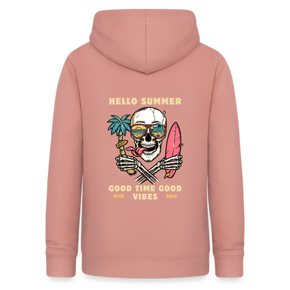 Women's Camping Hoodie - dusky rose