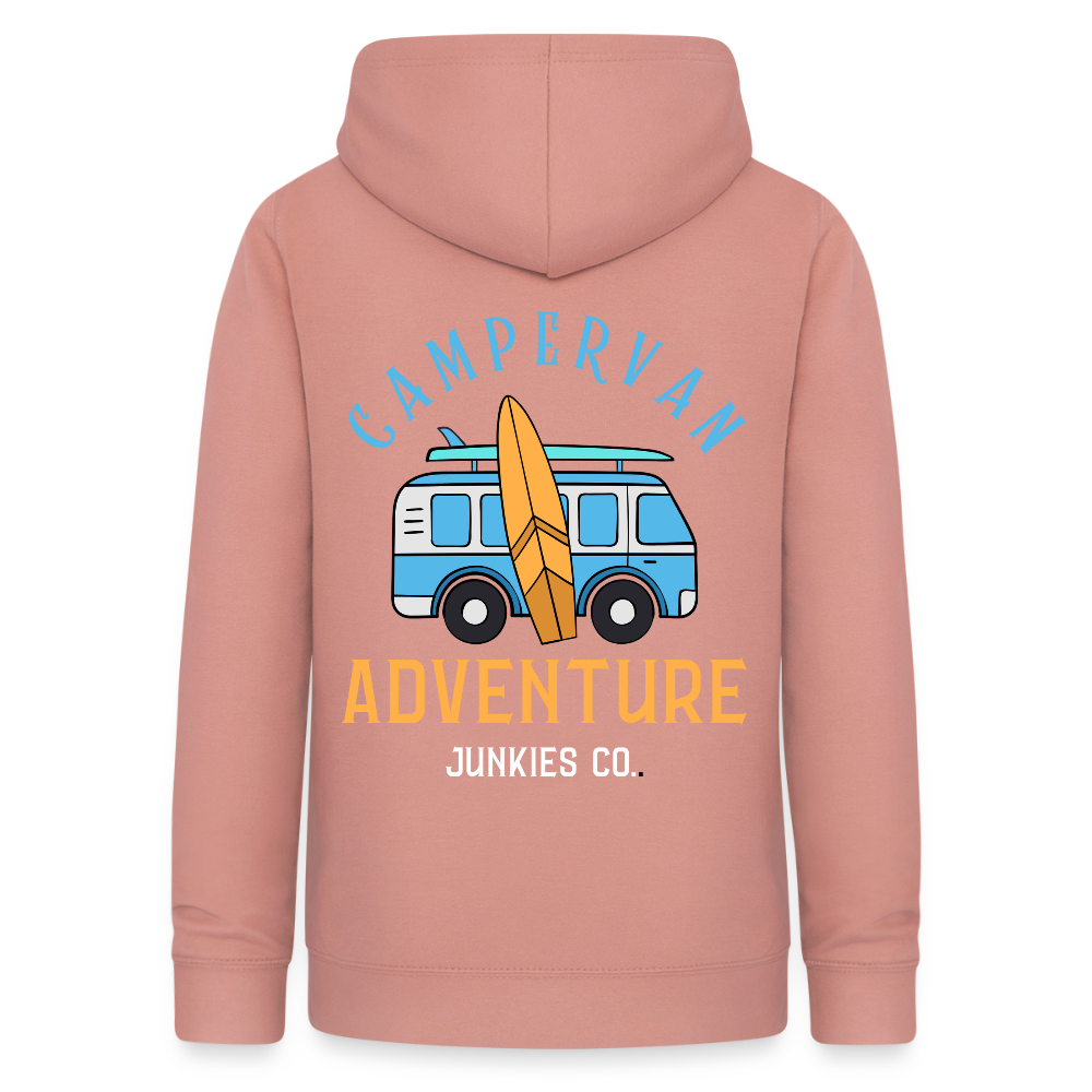 Women's Camping Hoodie - dusky rose