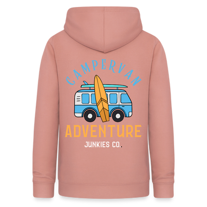 Women's Camping Hoodie - dusky rose