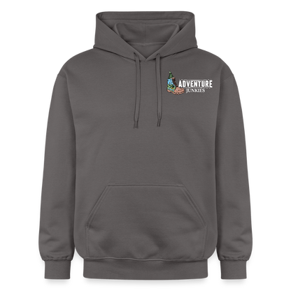 Adult Unisex Midweight Hoodie - dark grey