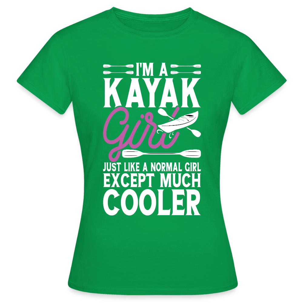 Women's Water Adventure  T-Shirt - kelly green