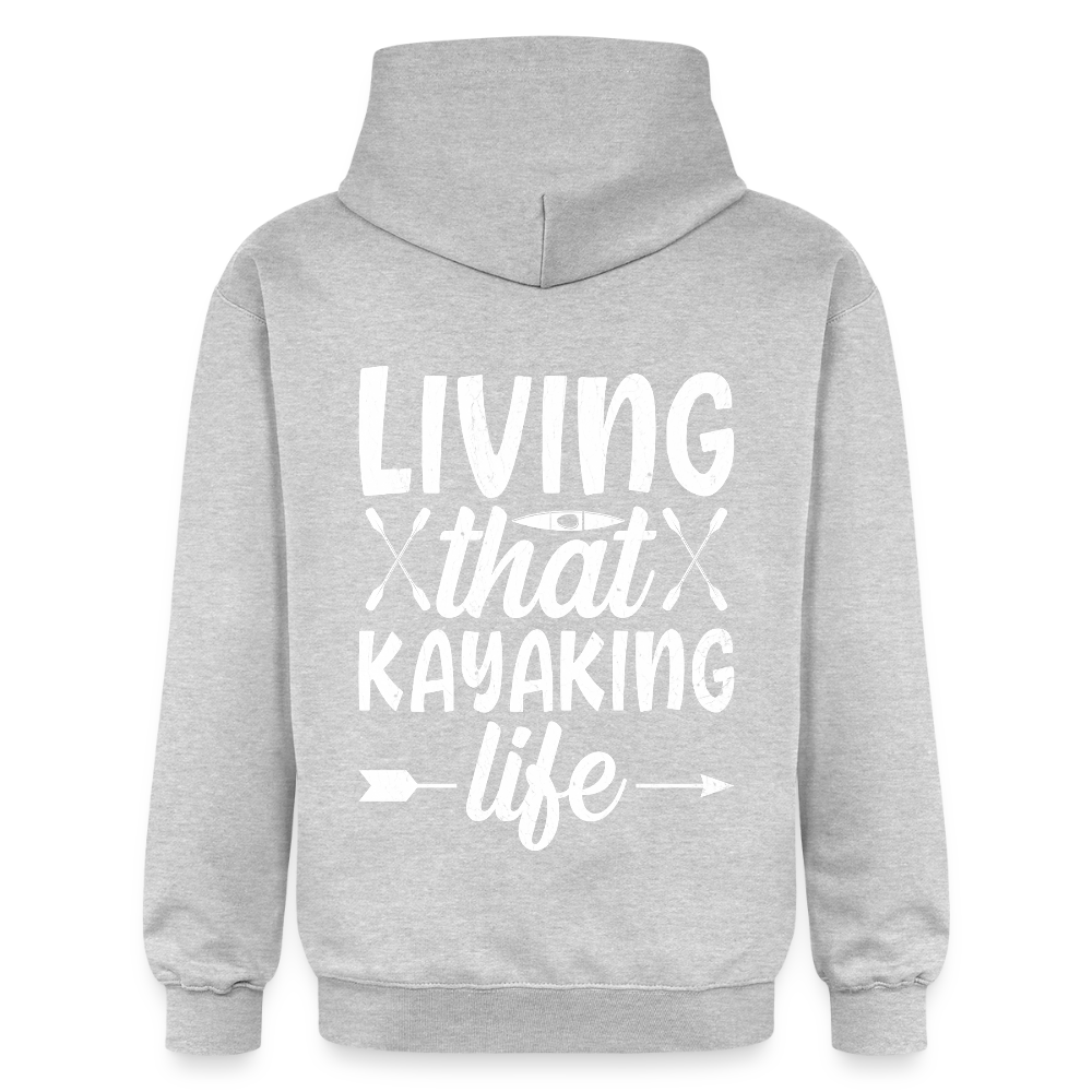 Adult Unisex  Midweight Hoodie - light heather grey