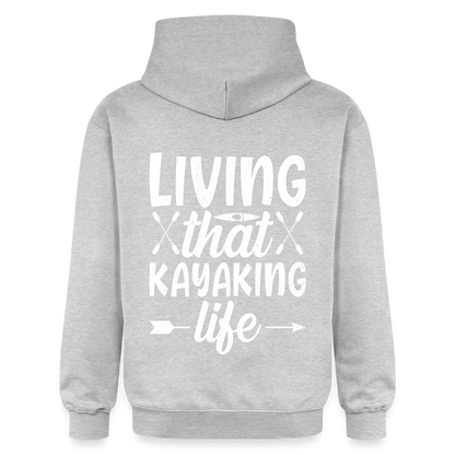Adult Unisex  Midweight Hoodie - light heather grey
