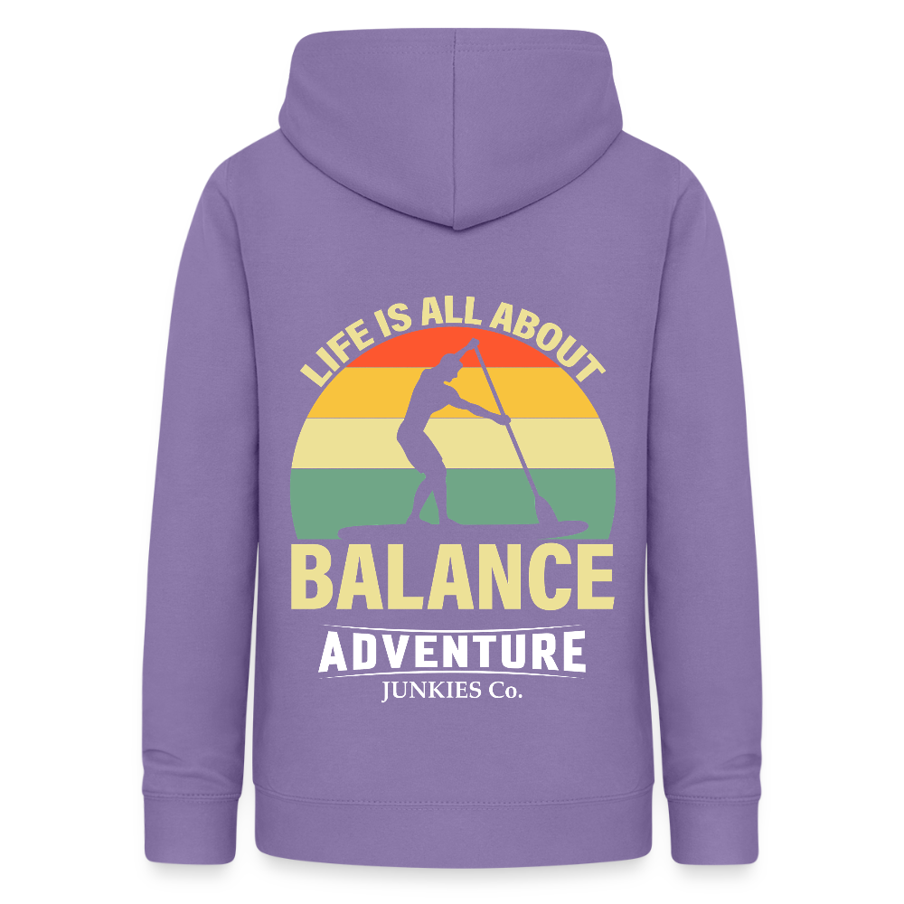 Women's Hoodie  Water Adventure - lavender