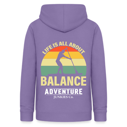 Women's Hoodie  Water Adventure - lavender