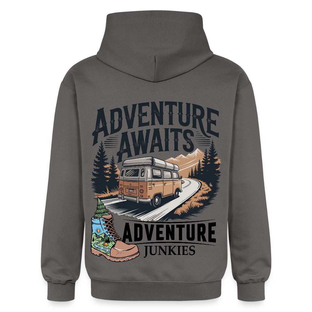 Unisex Midweight Hoodie - dark grey