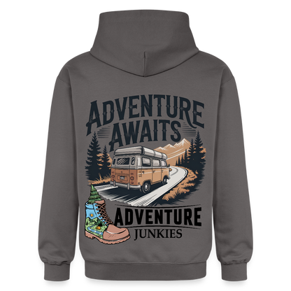 Unisex Midweight Hoodie - dark grey