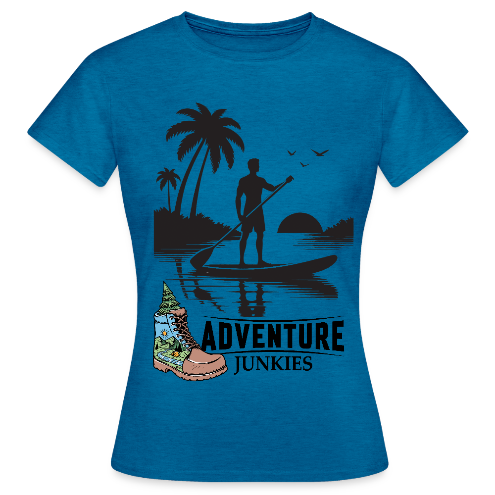 Women's T-Shirt - antique blue sapphire heather