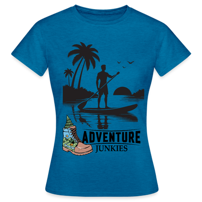 Women's T-Shirt - antique blue sapphire heather