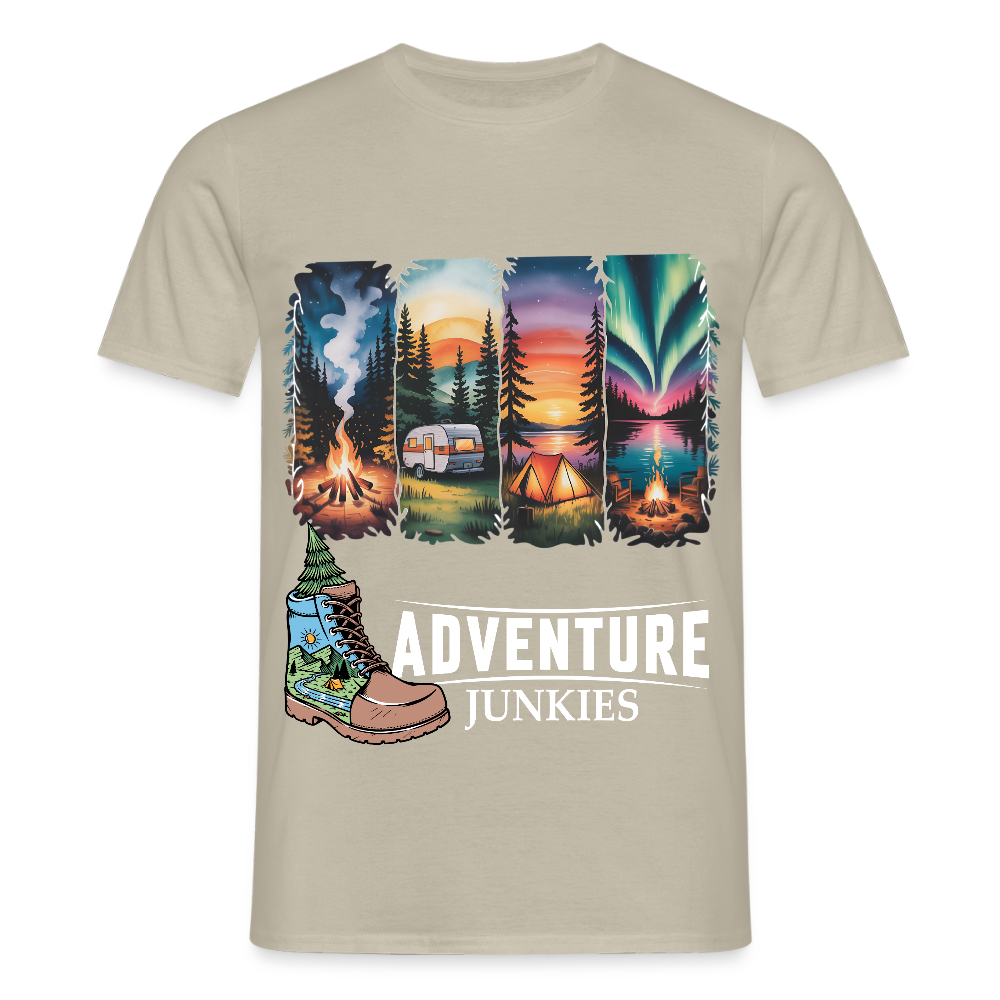 Men's T-Shirt - sand beige