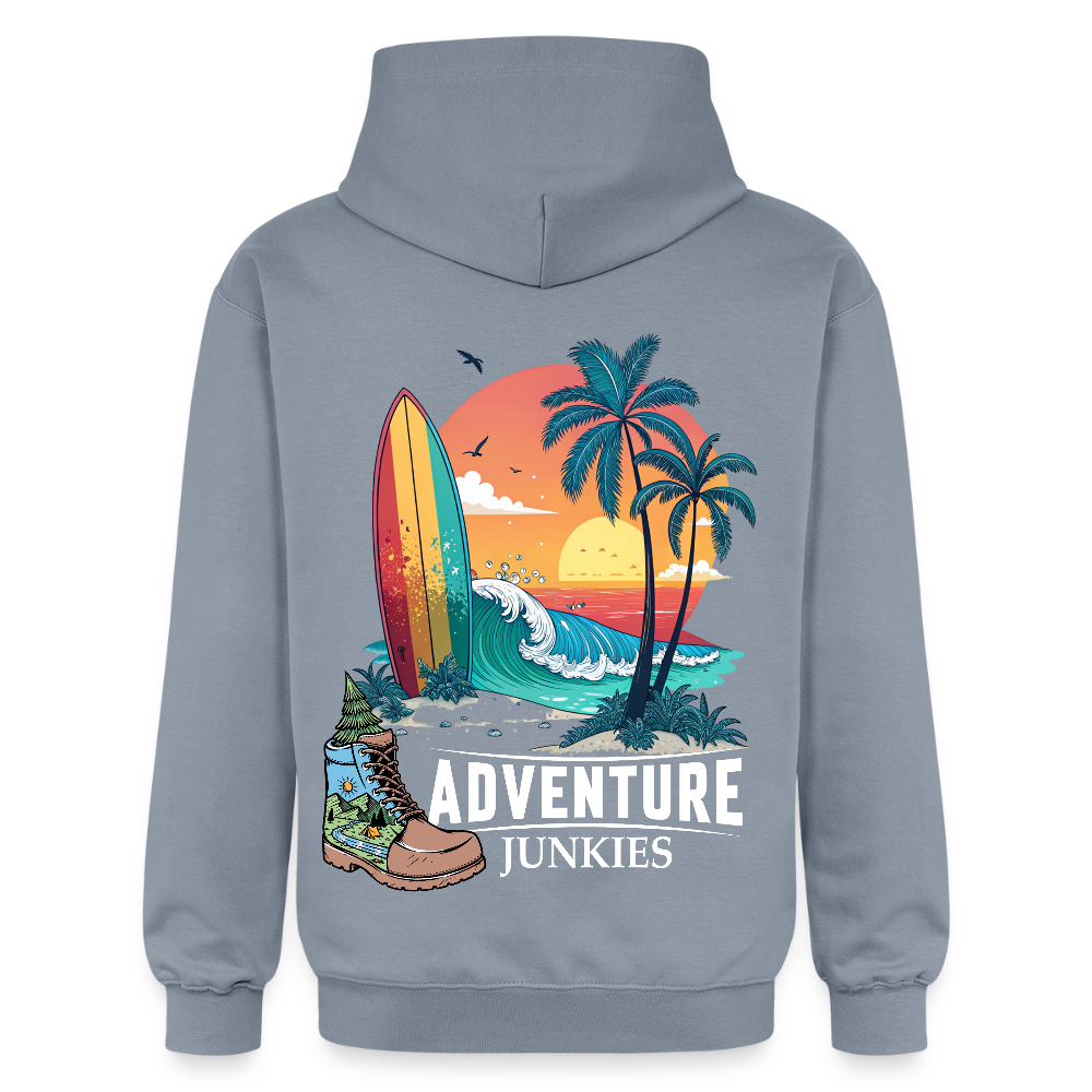 Adult Unisex  Midweight Hoodie - blue