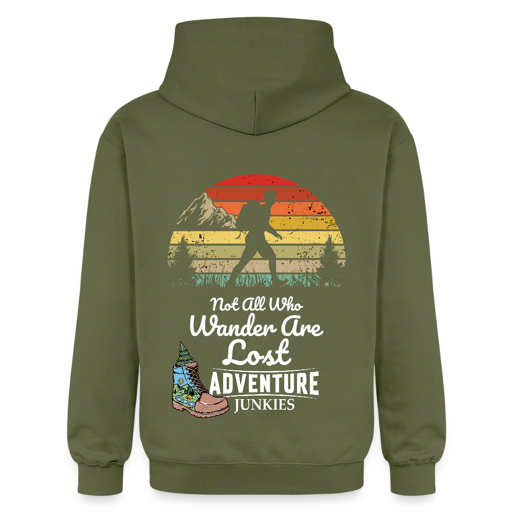 Adult Unisex  Midweight Hoodie - military green