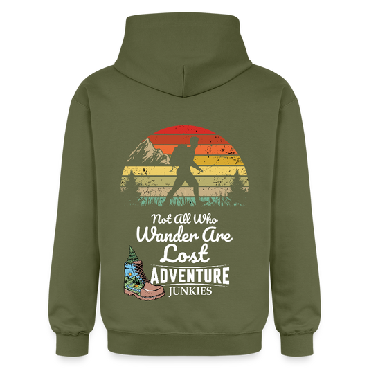 Adult Unisex  Midweight Hoodie - military green
