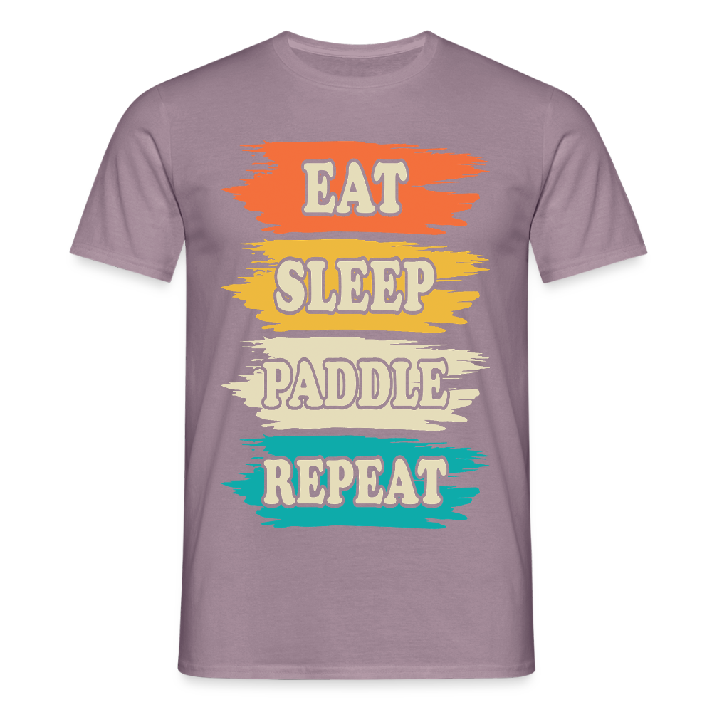 Men's T-Shirt - purple-grey 