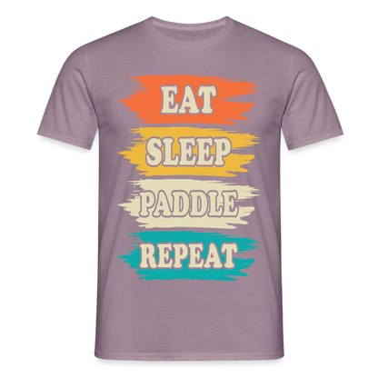 Men's T-Shirt - purple-grey 